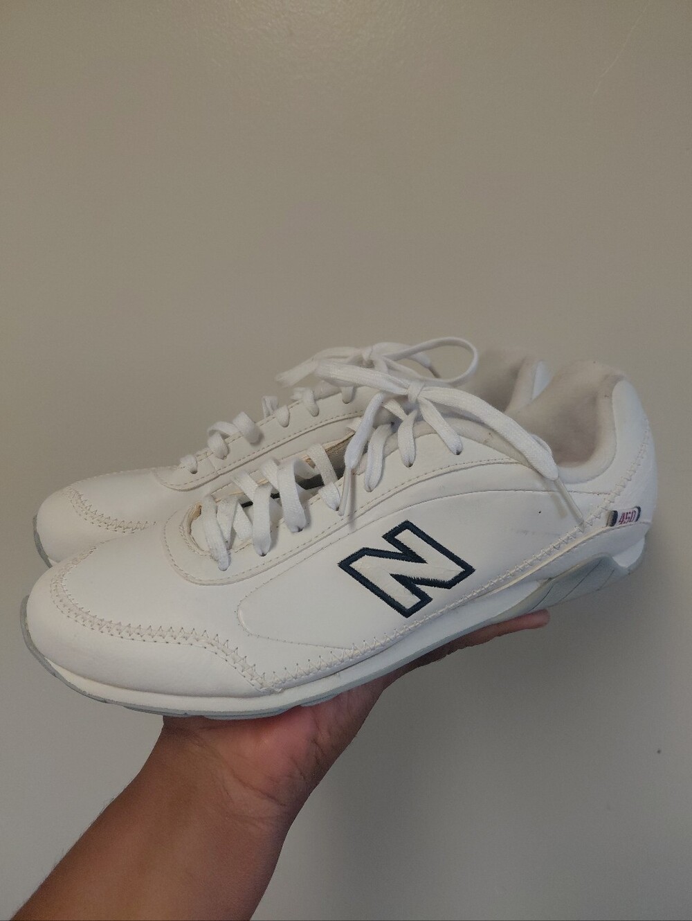 New Balance Womens 450 White Casual Sneakers Size 9.5